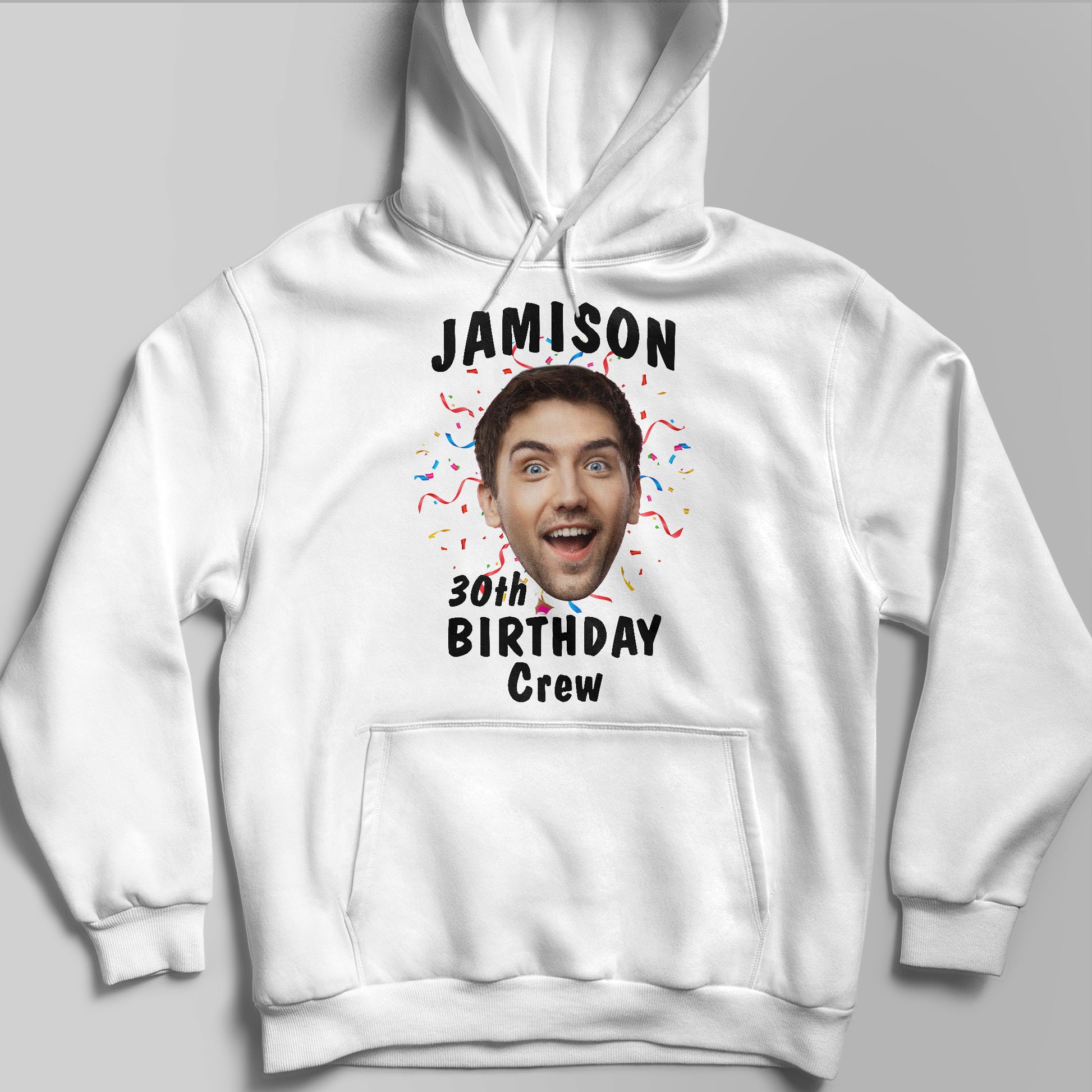 Birthday Crew Celebrations With Confetti