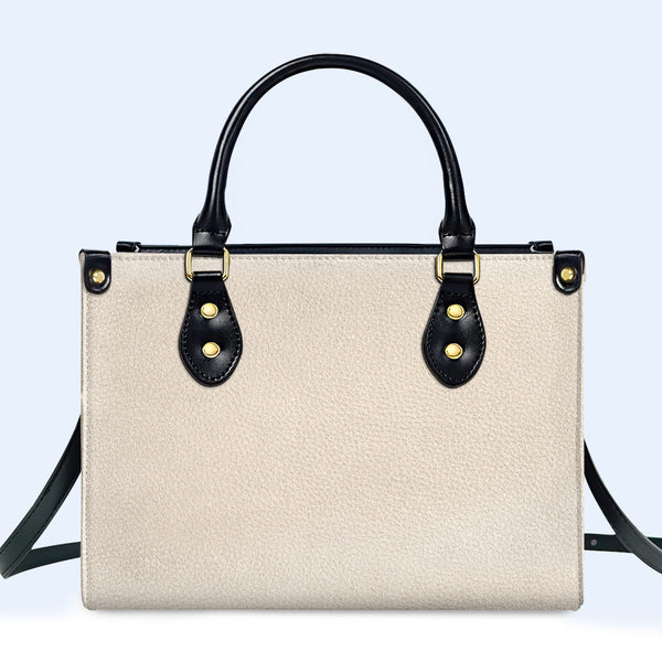 Essentiel - Sac à main en cuir - SUR MESURE - BEIGE