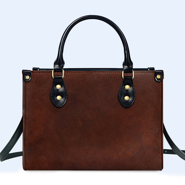 Essentiel - Sac à main en cuir - SUR MESURE-MARRON