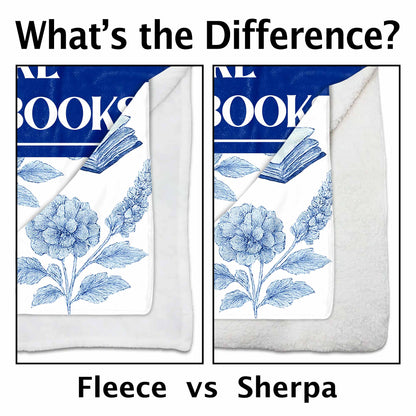 Just A Girl Who Loves Books And Flowers