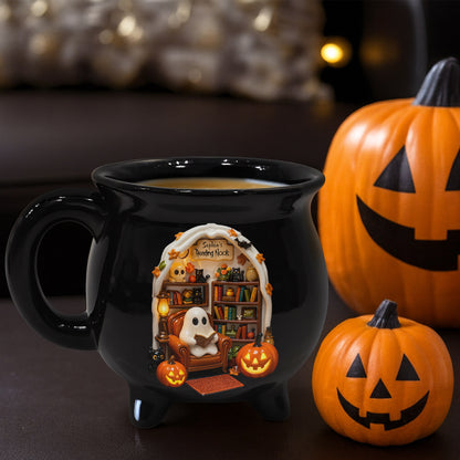 Sophia's Reading Nook Ghost and Pumpkins Design