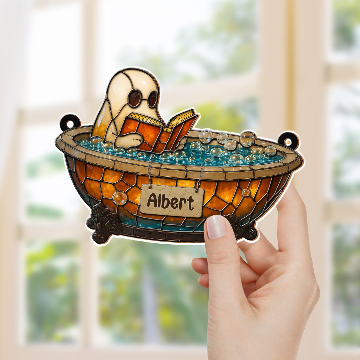 Enjoy a Perfect, Peaceful Reading Moment Bathtub and Book