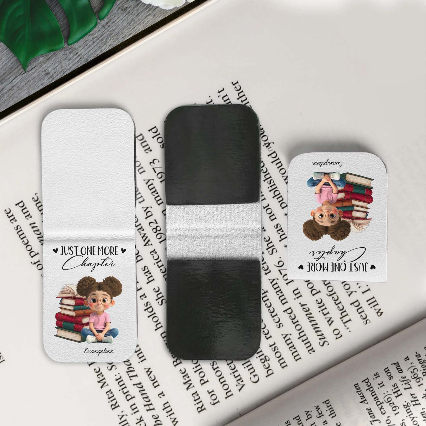 Just One More Chapter, Girl Reading Books