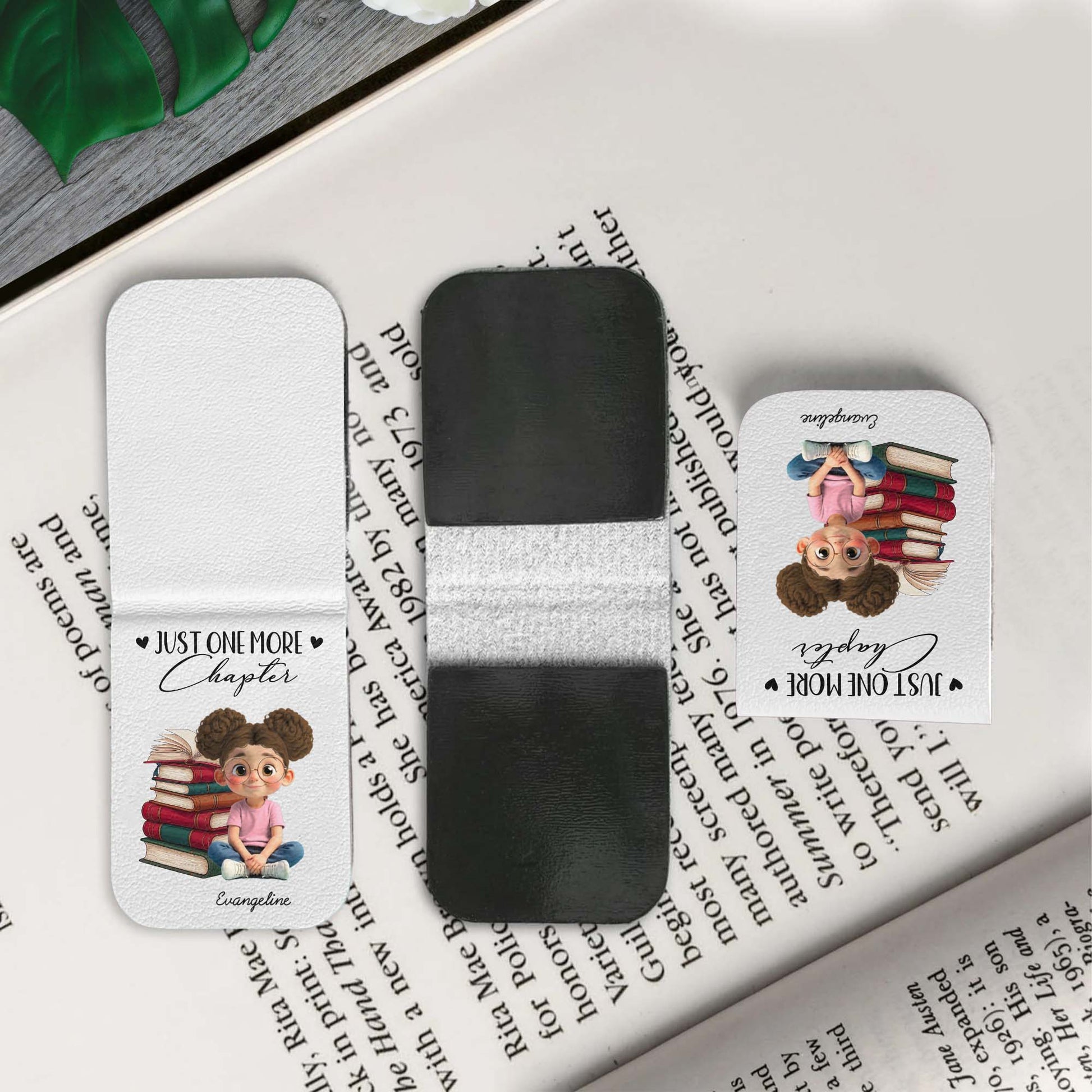 Just One More Chapter, Girl Reading Books