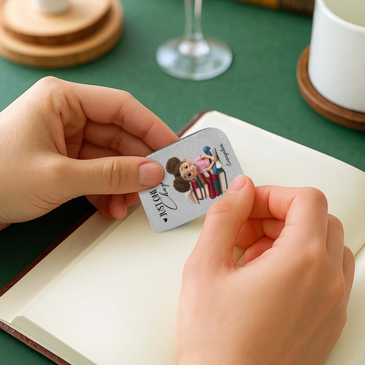 Just One More Chapter, Girl Reading Books