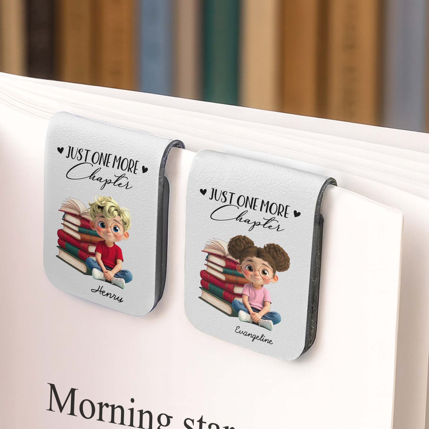 Just One More Chapter, Girl Reading Books