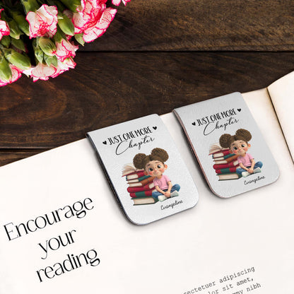 Just One More Chapter, Girl Reading Books