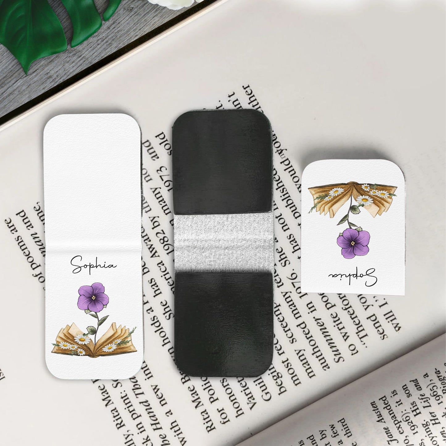 Cherish The Joy Of Reading With Elegant Flowers