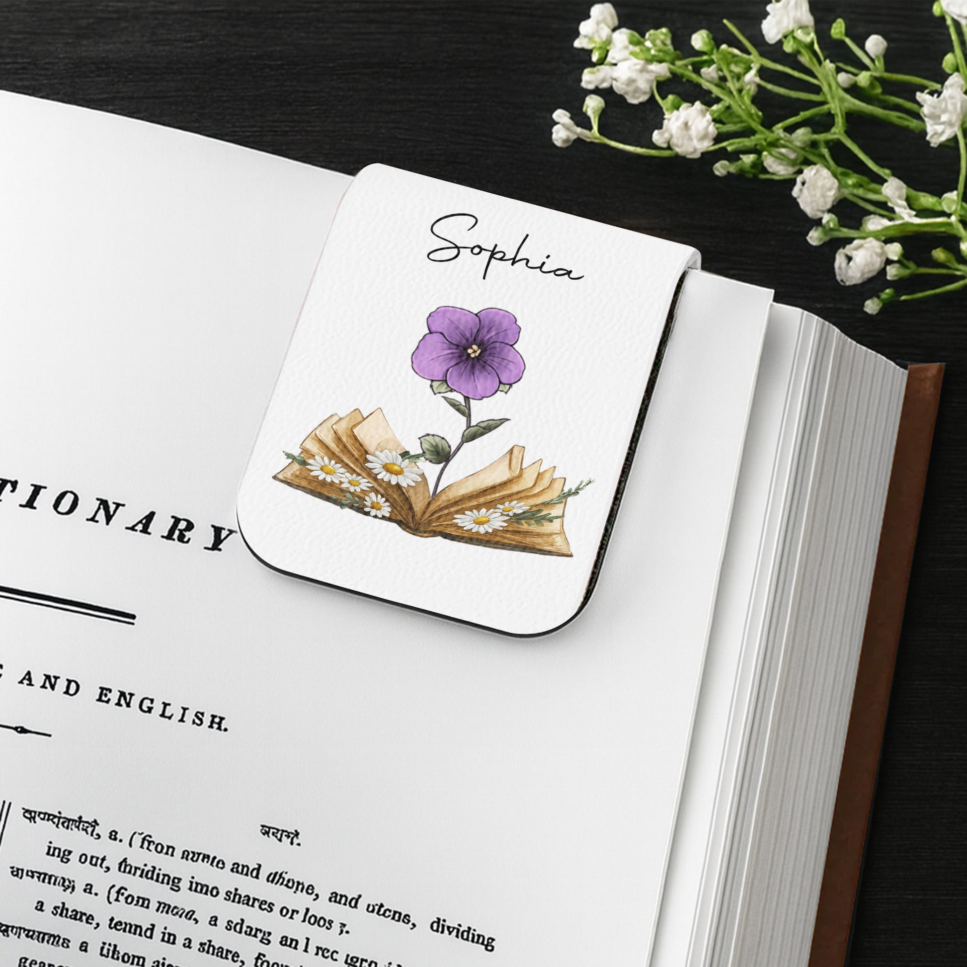Cherish The Joy Of Reading With Elegant Flowers