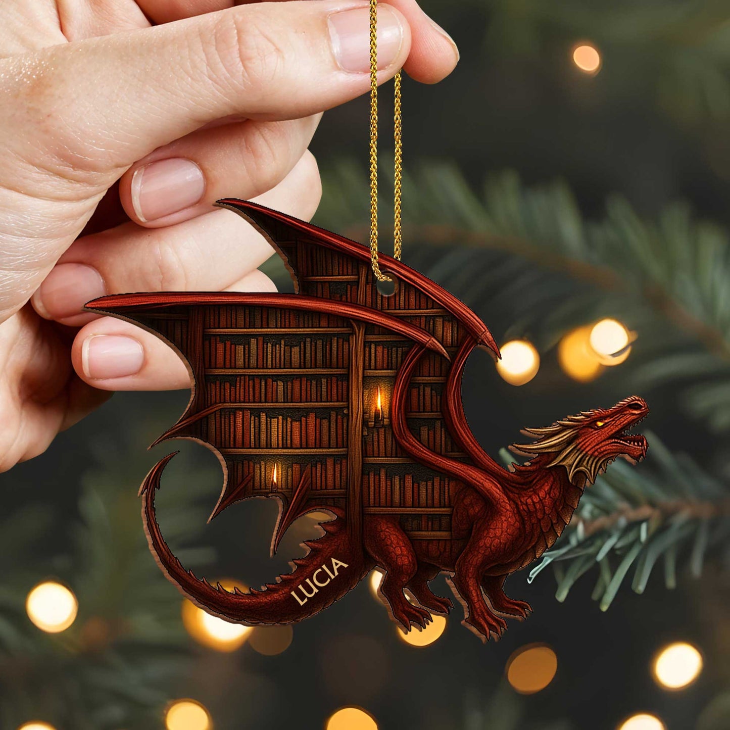 Customize This Fierce Dragon Design With A Beloved Name