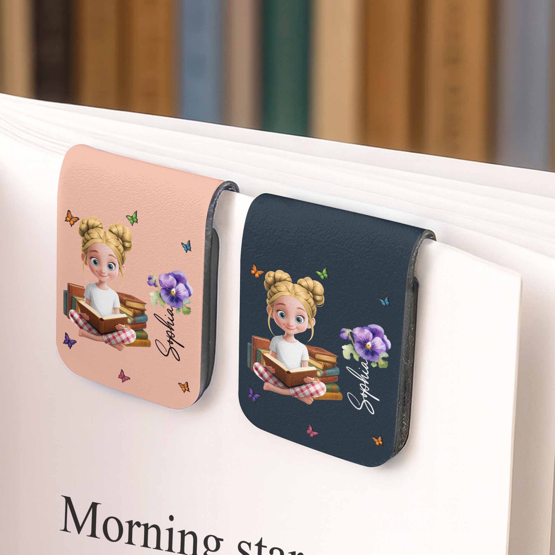 Capture Favorite Reading Moments, Young Girl And Books