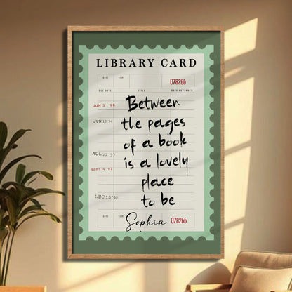 Between The Pages Of A Book Is A Lovely Place To Be