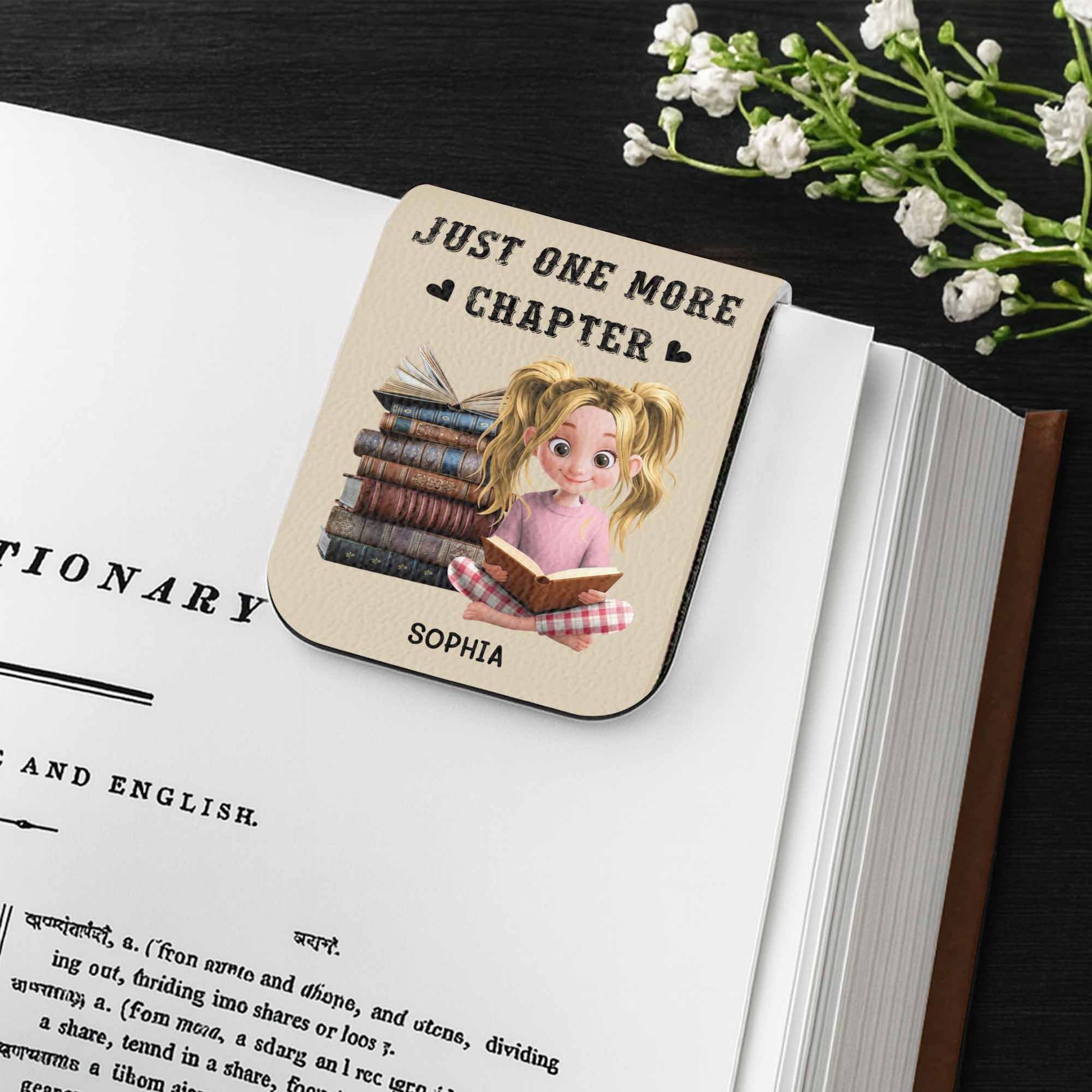 Just One More Chapter, Girl With Books