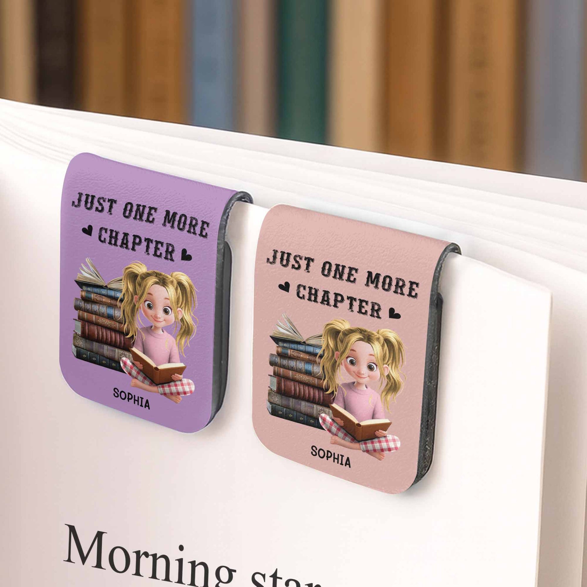 Just One More Chapter, Girl With Books