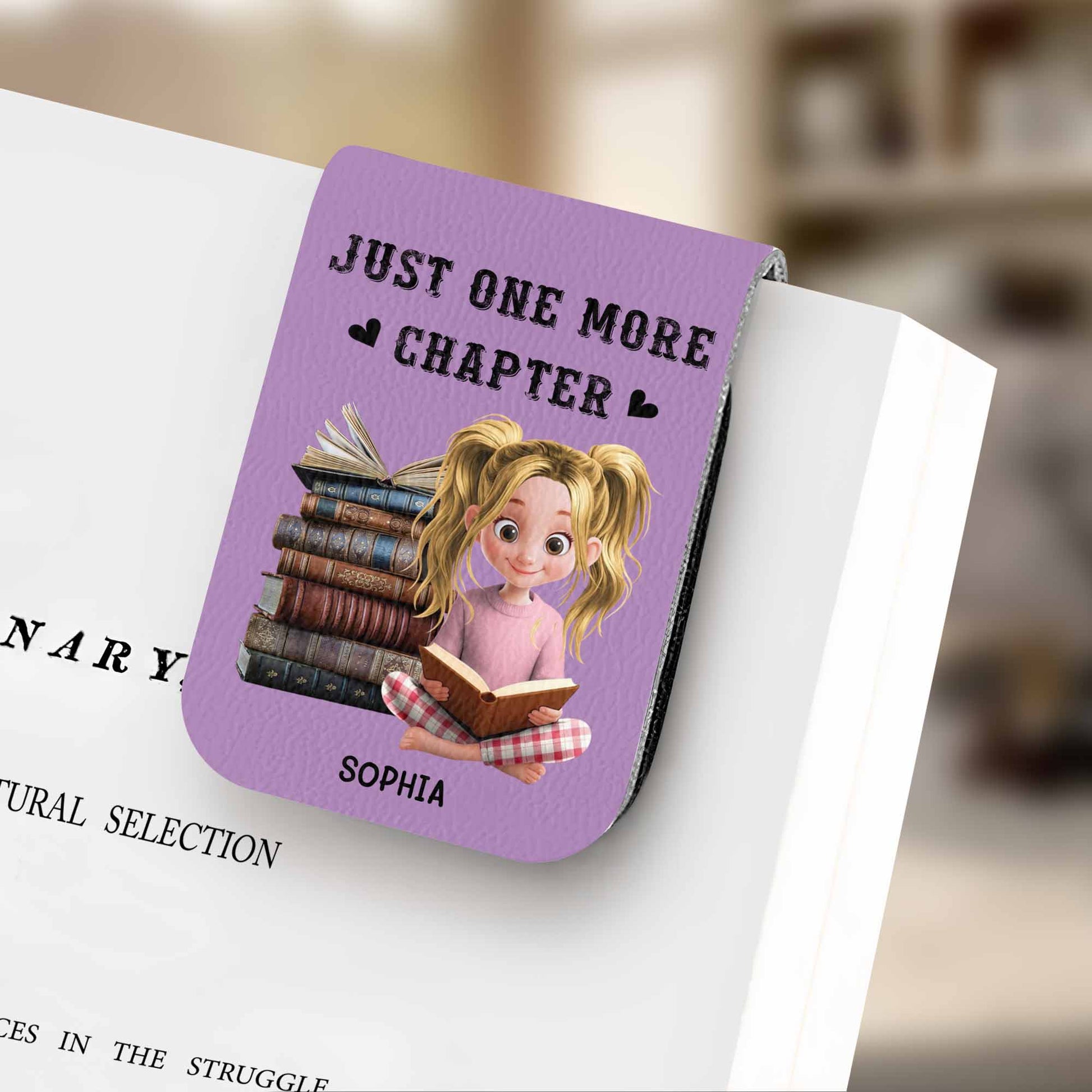 Just One More Chapter, Girl With Books