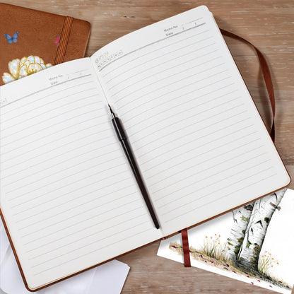 Reading Girl Surrounded By Flowers And Butterflies