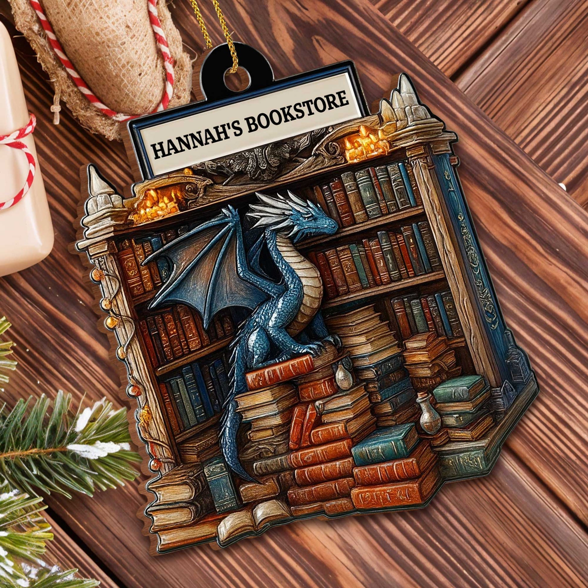 Magical World Of Books And Dragons