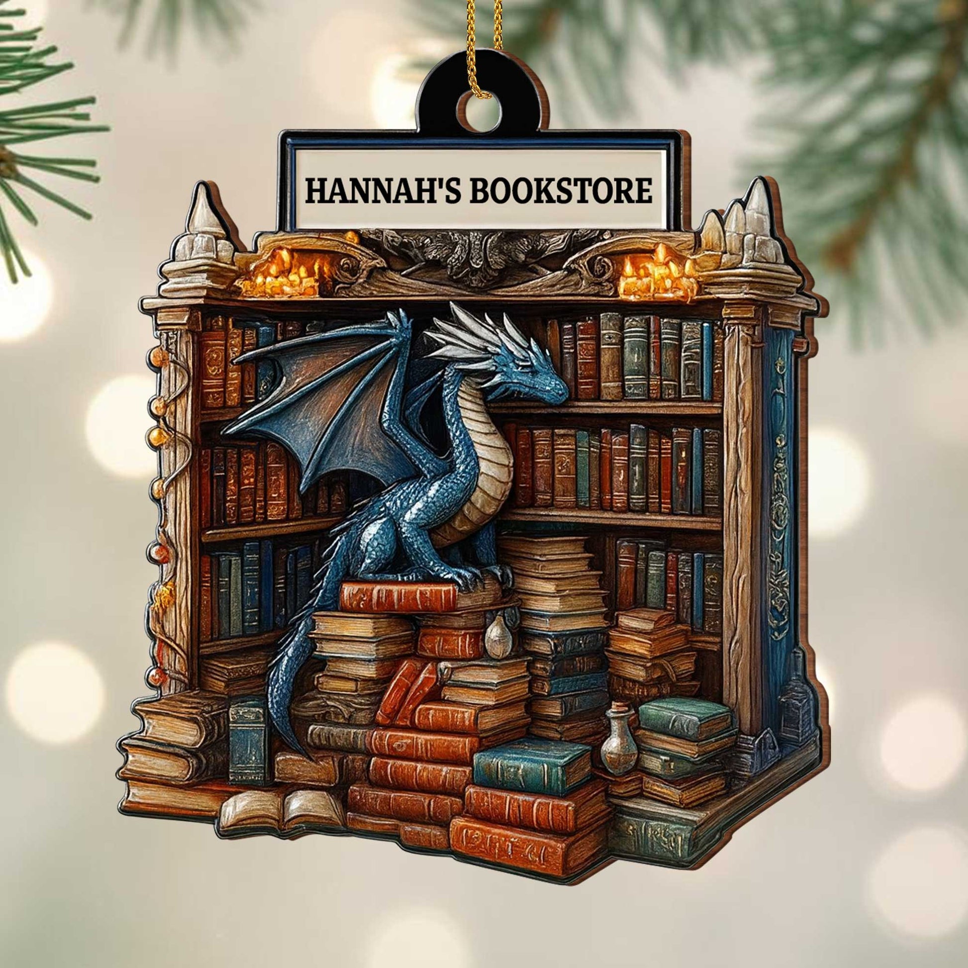 Magical World Of Books And Dragons
