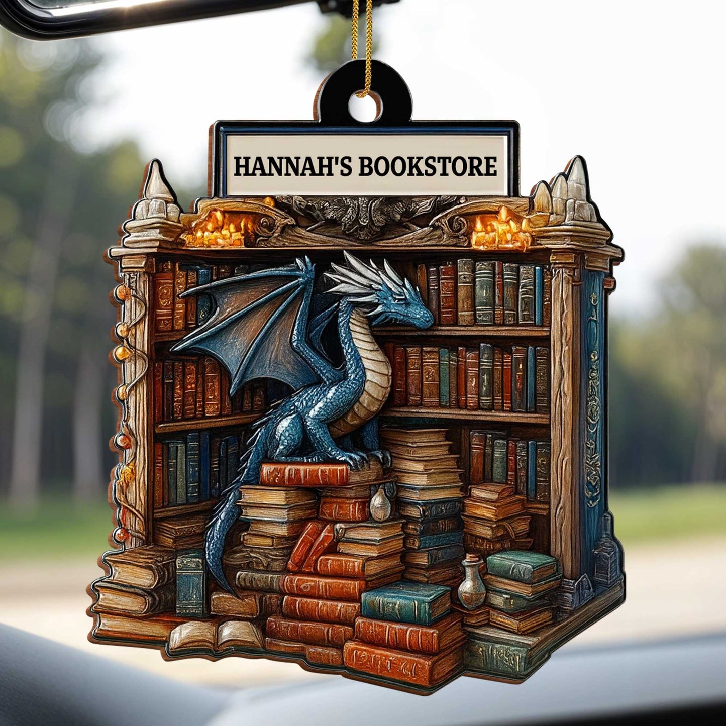 Magical World Of Books And Dragons