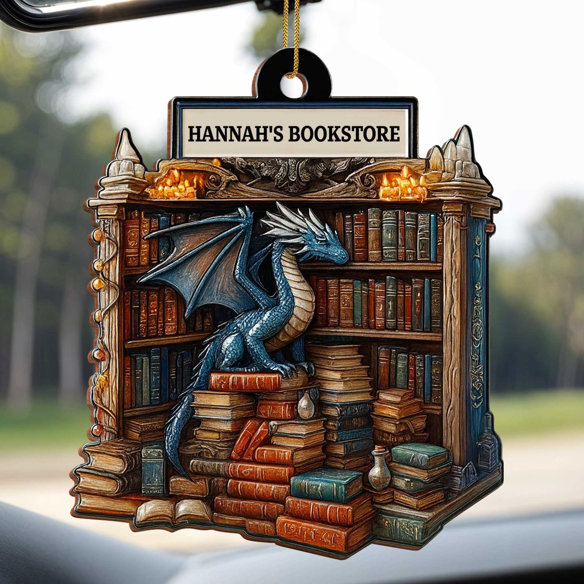 Magical World Of Books And Dragons