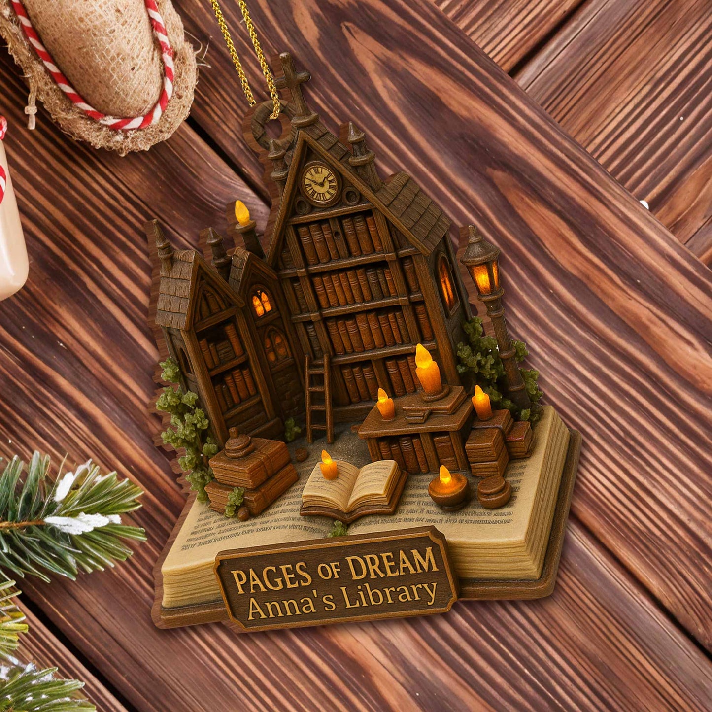 Pages Of Dream, Enchanting Library And Books Design