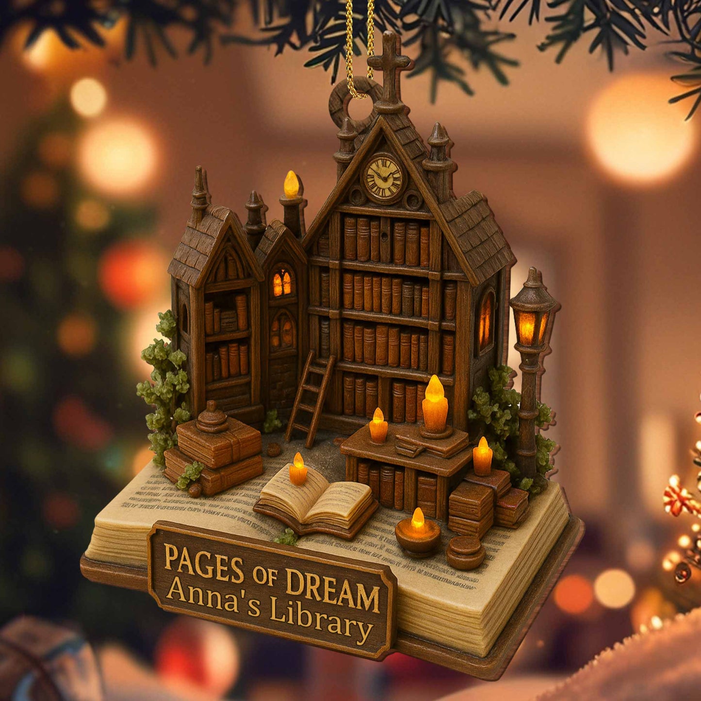 Pages Of Dream, Enchanting Library And Books Design