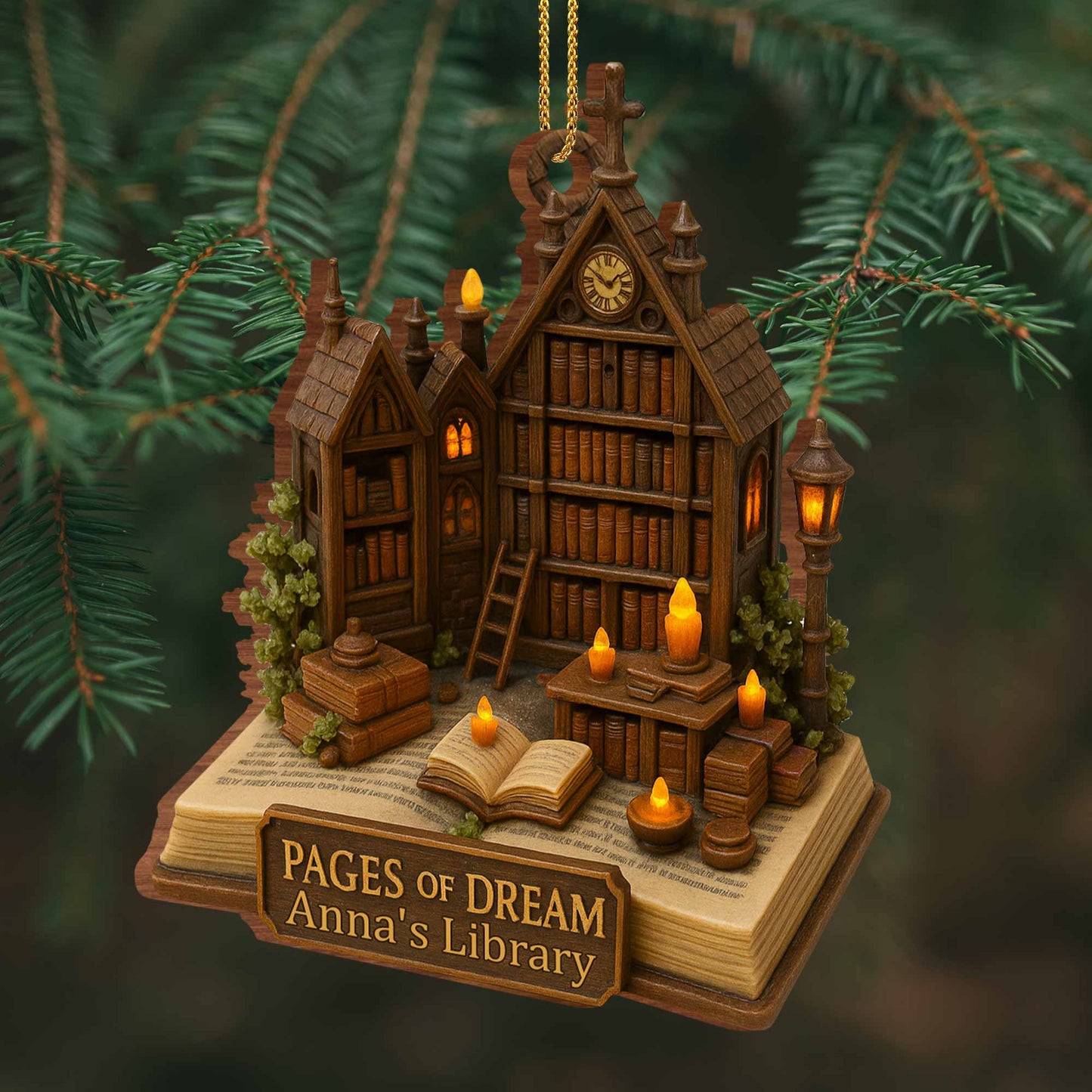 Pages Of Dream, Enchanting Library And Books Design