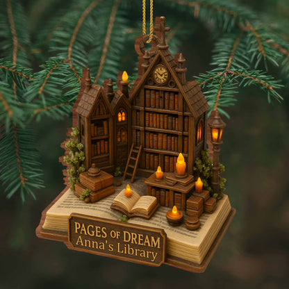 Pages Of Dream, Enchanting Library And Books Design