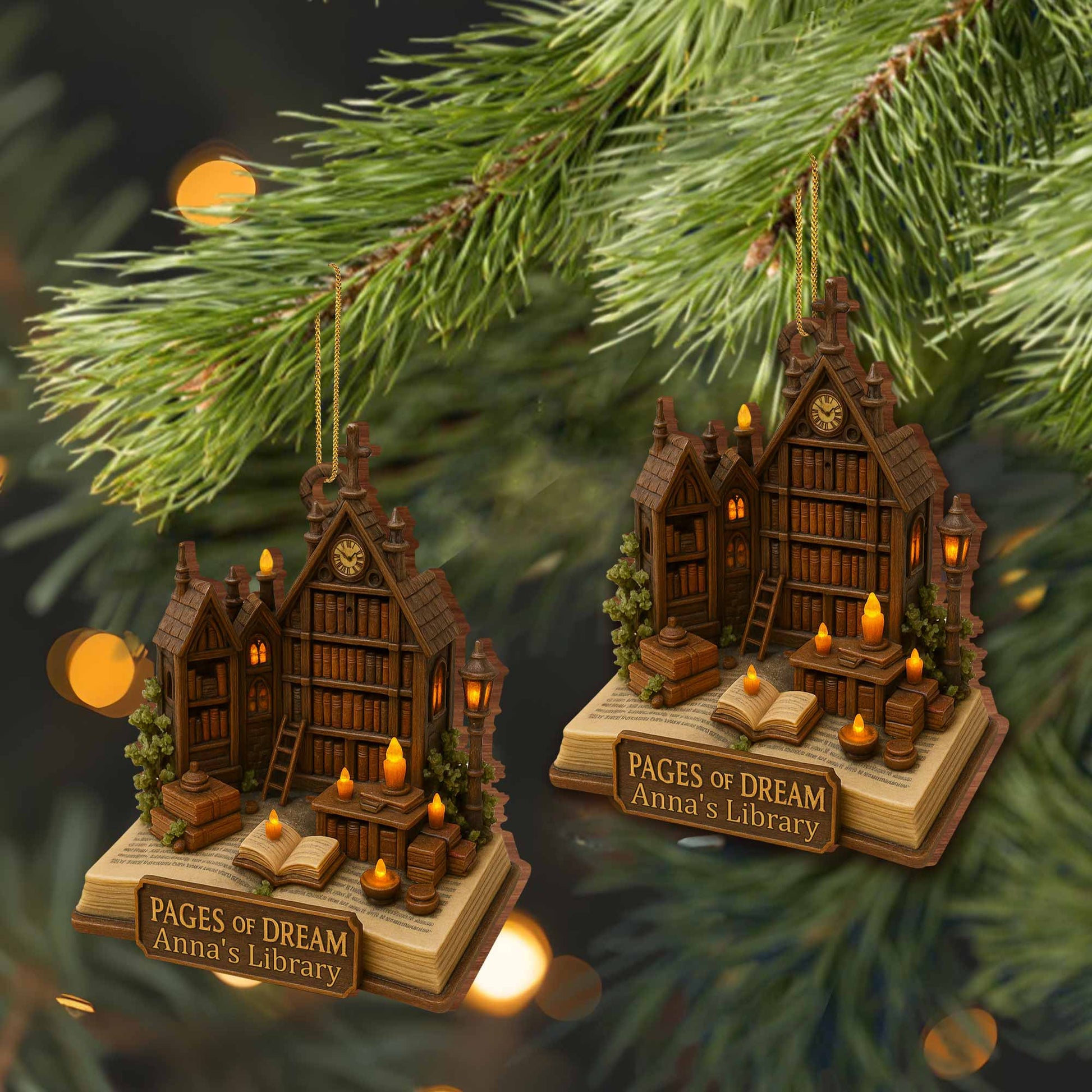 Pages Of Dream, Enchanting Library And Books Design