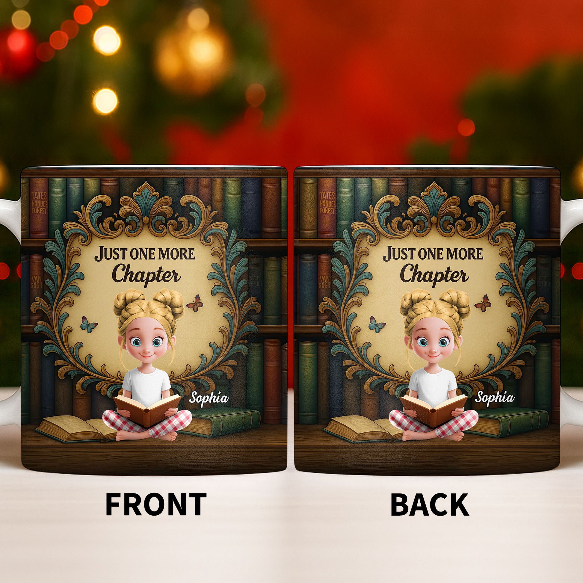 Just One More Chapter with Cute Young Reader