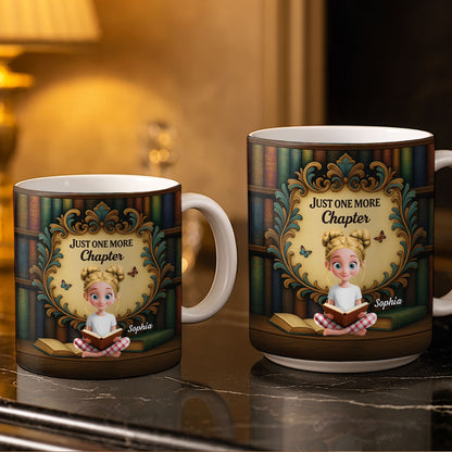 Just One More Chapter with Cute Young Reader