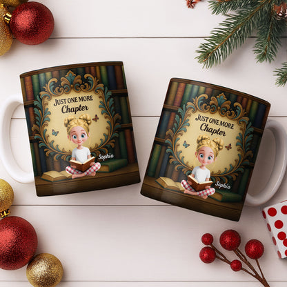 Just One More Chapter with Cute Young Reader