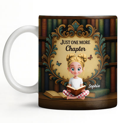 Just One More Chapter with Cute Young Reader