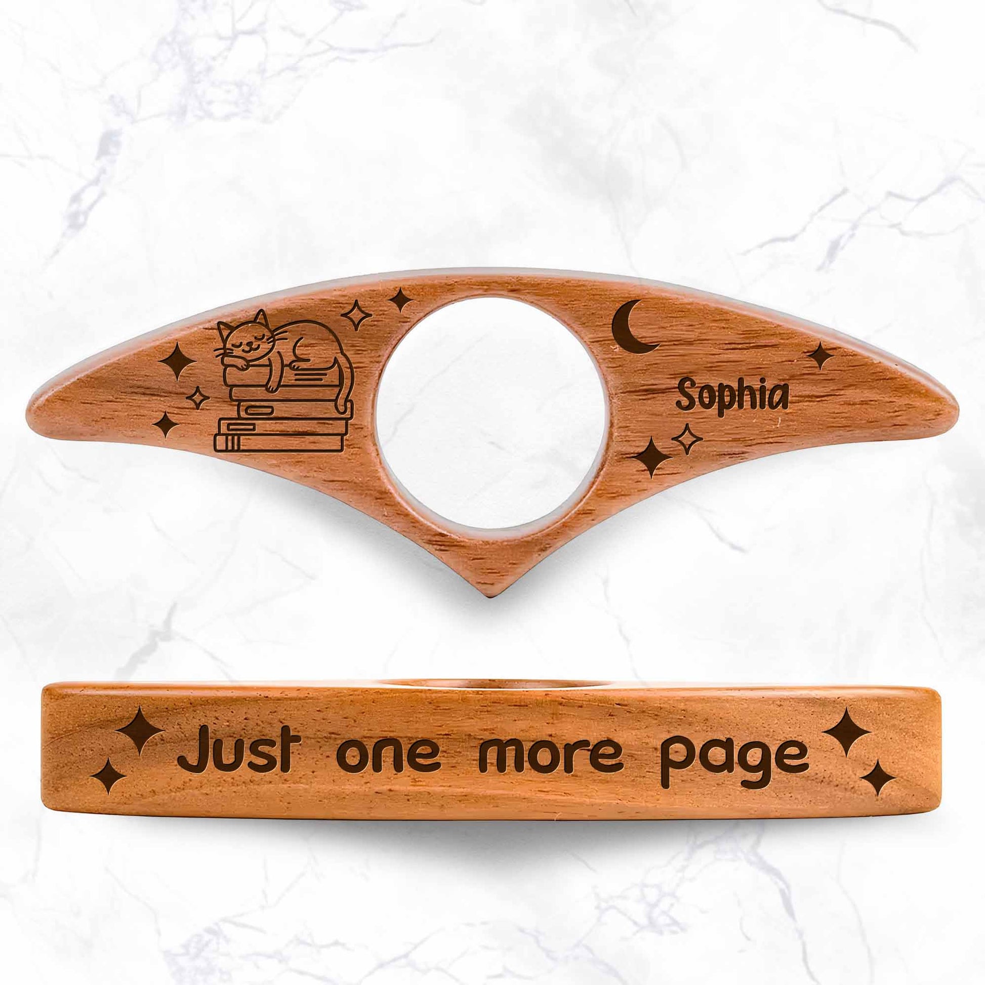 Just One More Page, Book Holder