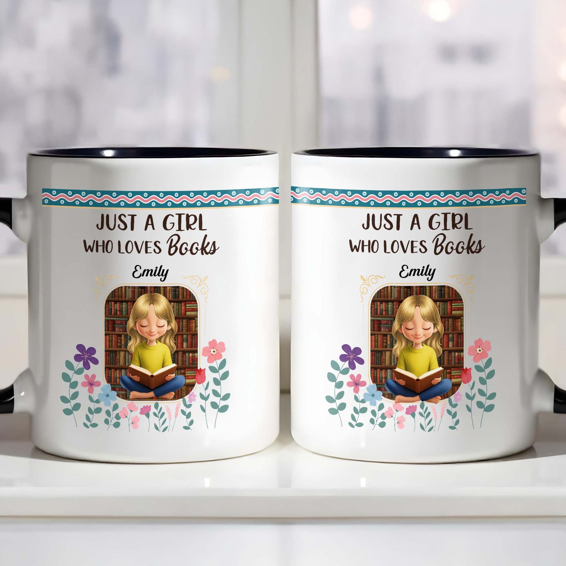 Just A Girl Who Loves Books, Girl Reading