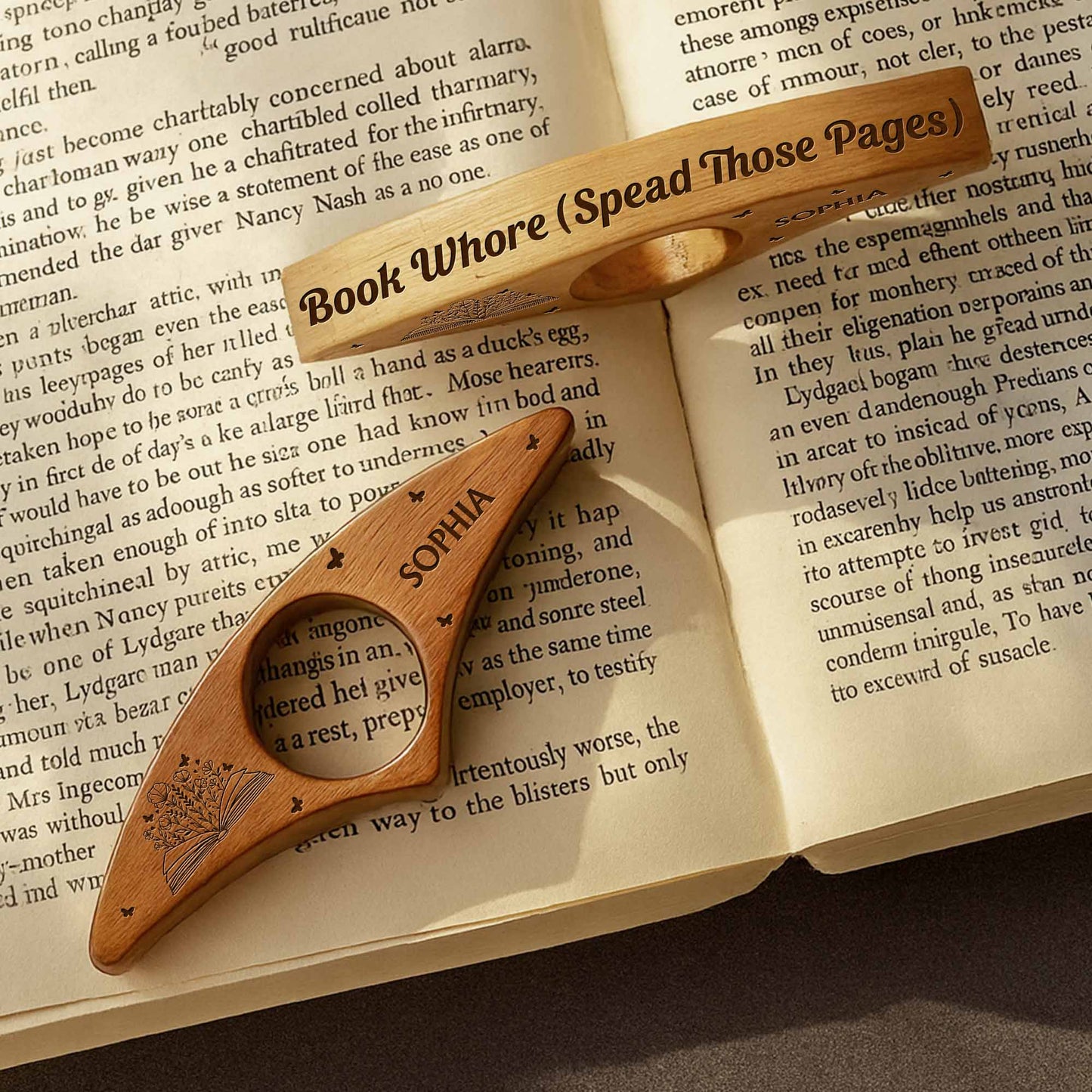 Bookmarks Are For Quitters, Book Page Holder