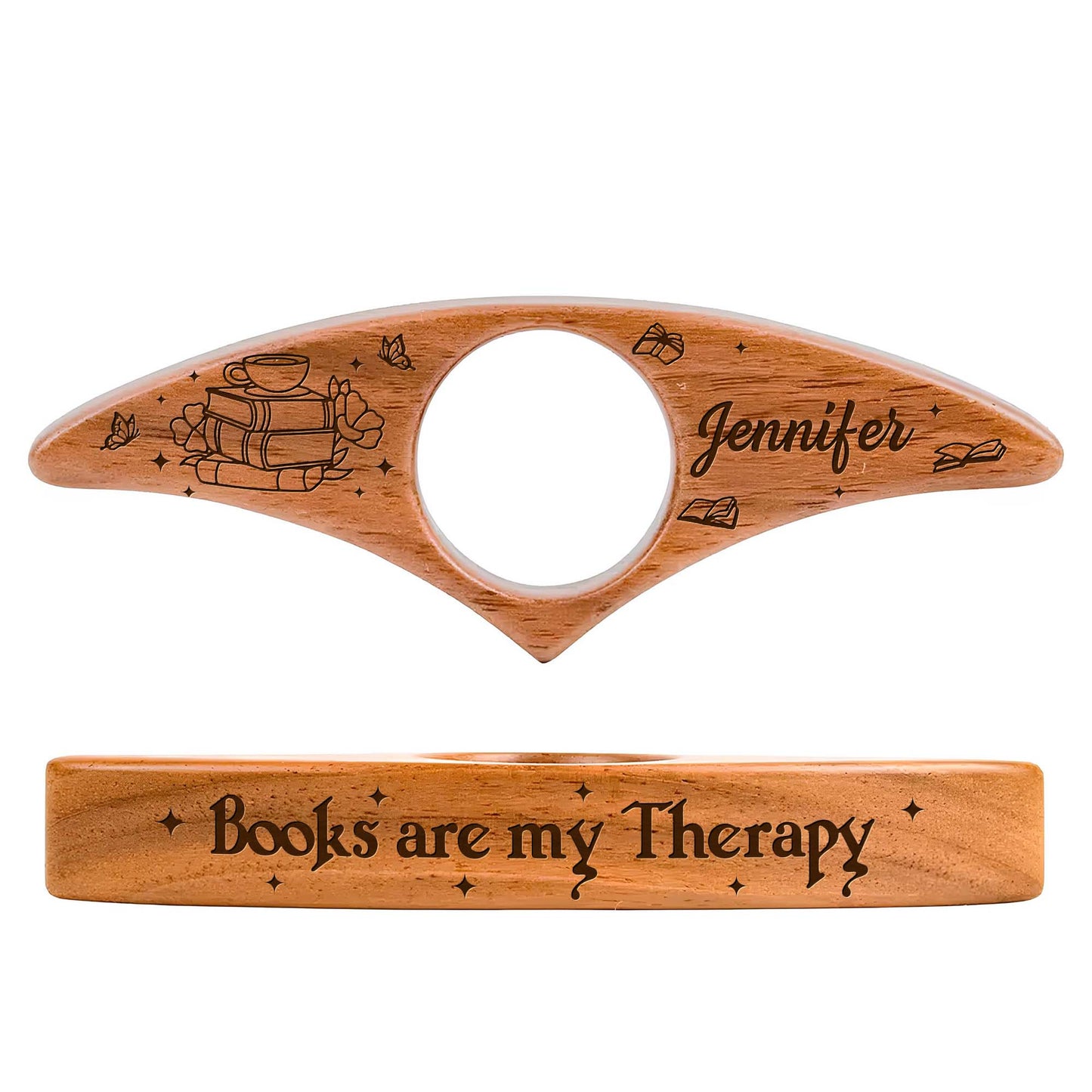 Books Are My Therapy Page Holder