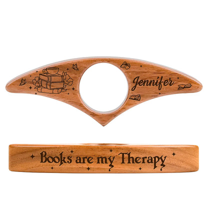 Books Are My Therapy Page Holder
