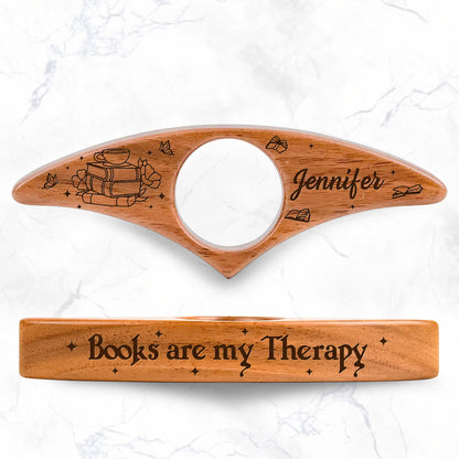 Books Are My Therapy Page Holder