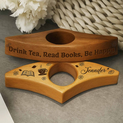 Drink Wine, Read Books, Be Happy With Flowers