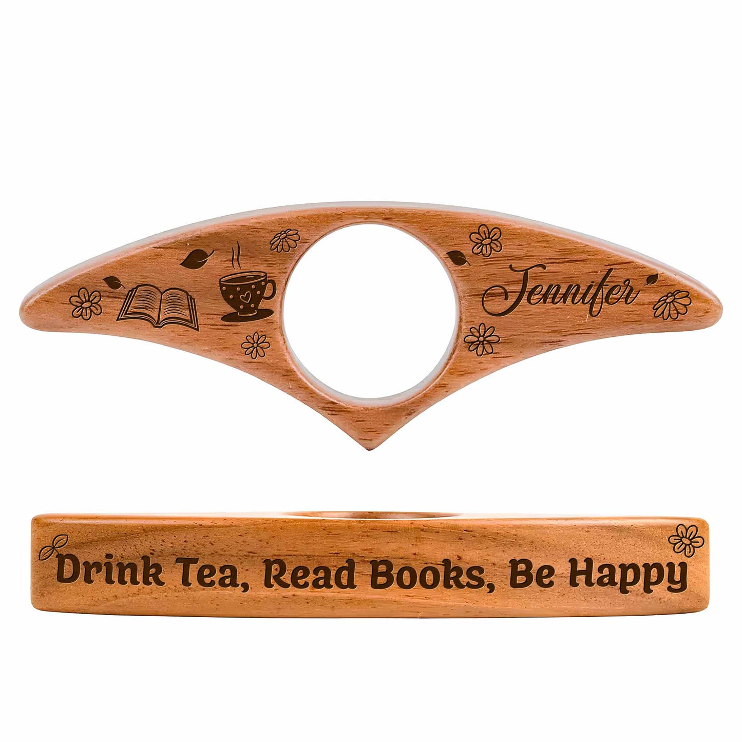 Drink Wine, Read Books, Be Happy With Flowers