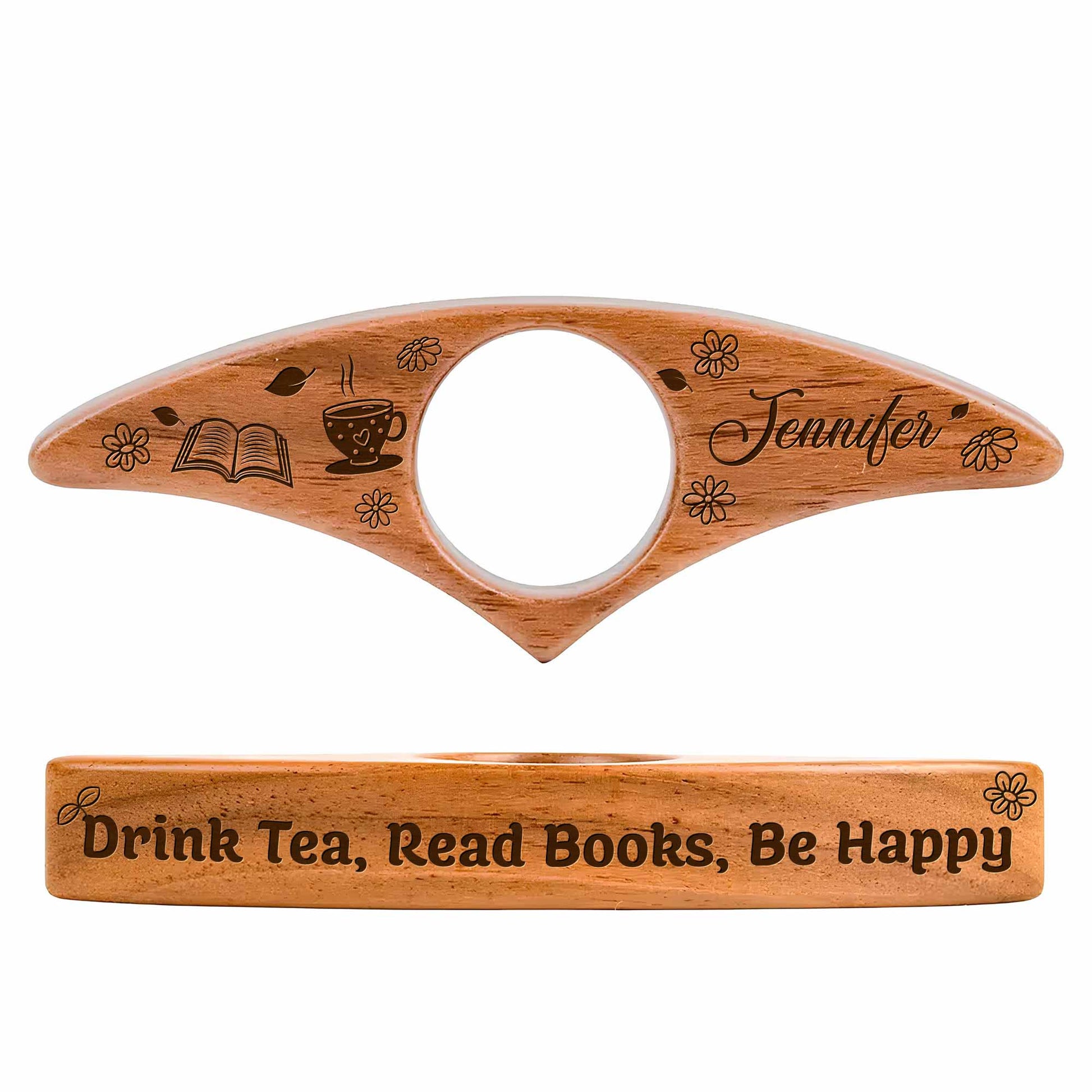 Drink Wine, Read Books, Be Happy With Flowers