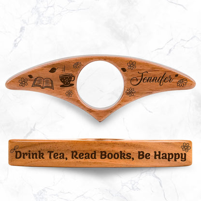 Drink Wine, Read Books, Be Happy With Flowers