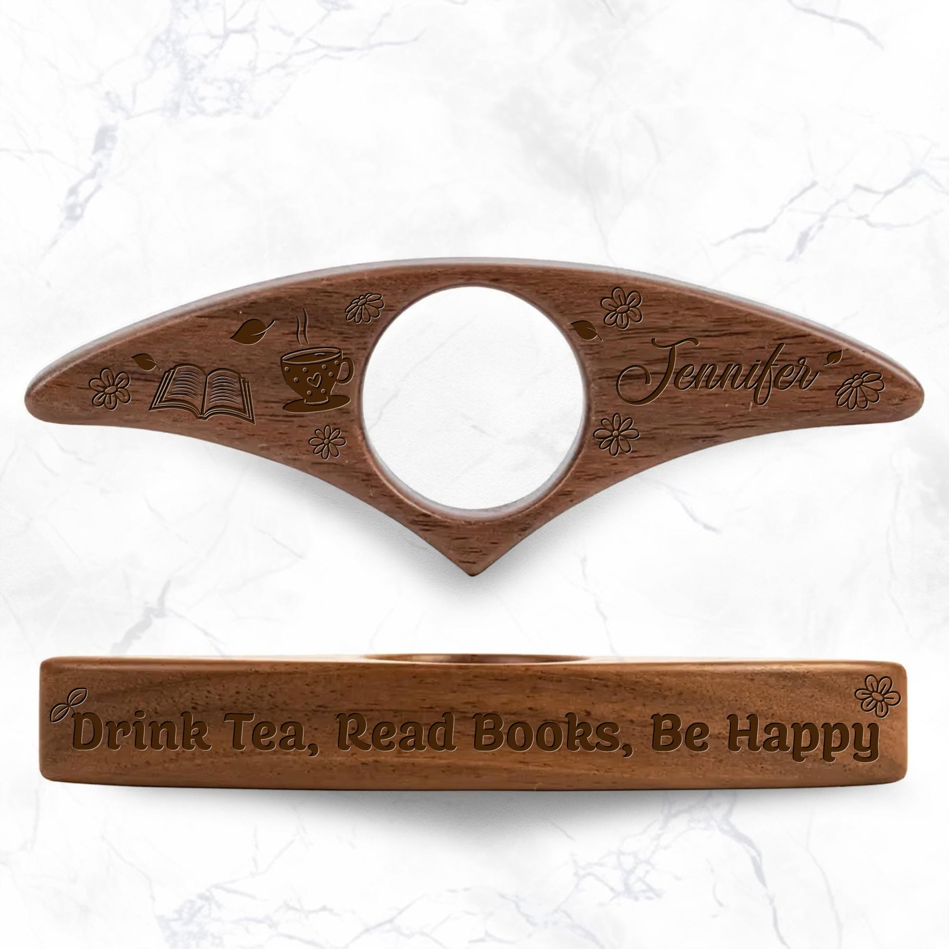 Drink Wine, Read Books, Be Happy With Flowers