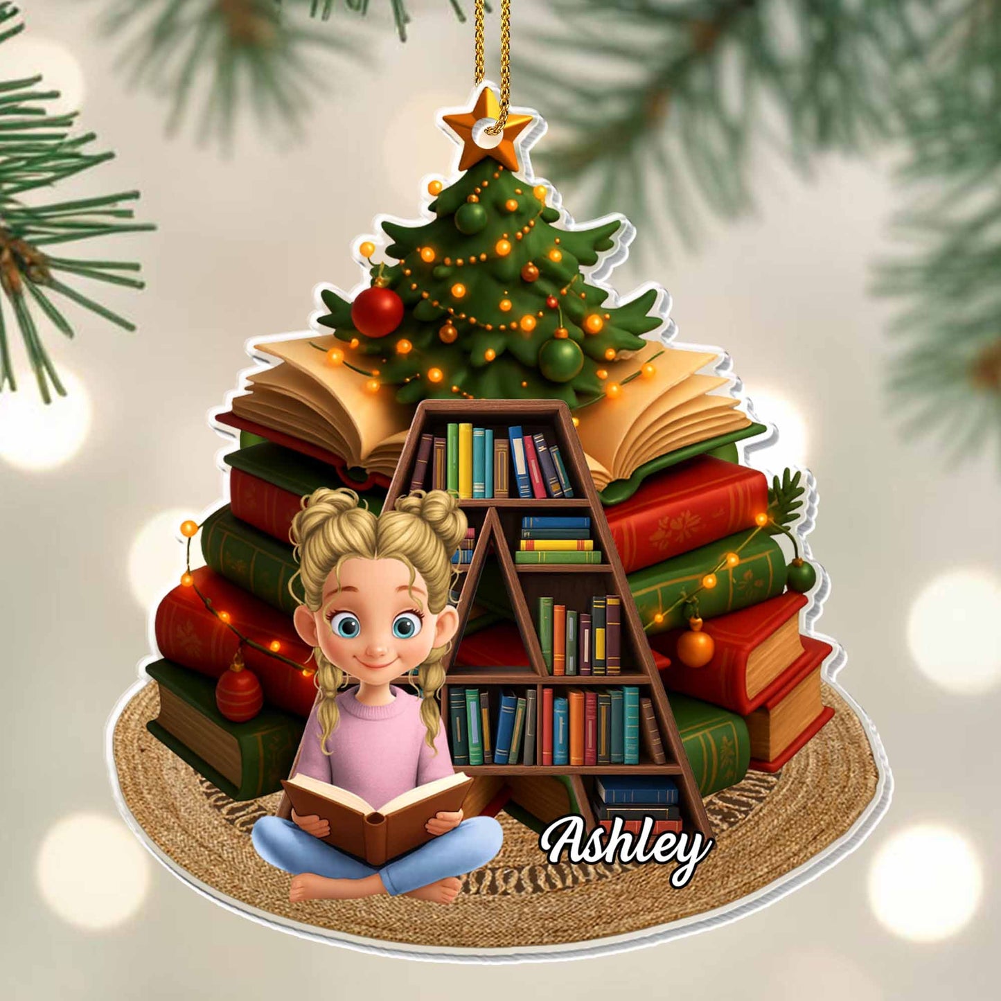 Celebrate The Joy Of Reading With Books And A Christmas Tree