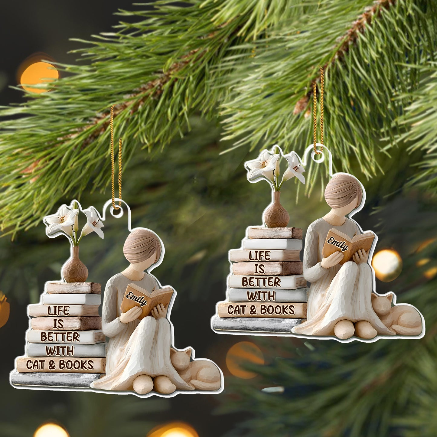 Life Is Better With Cat & Books