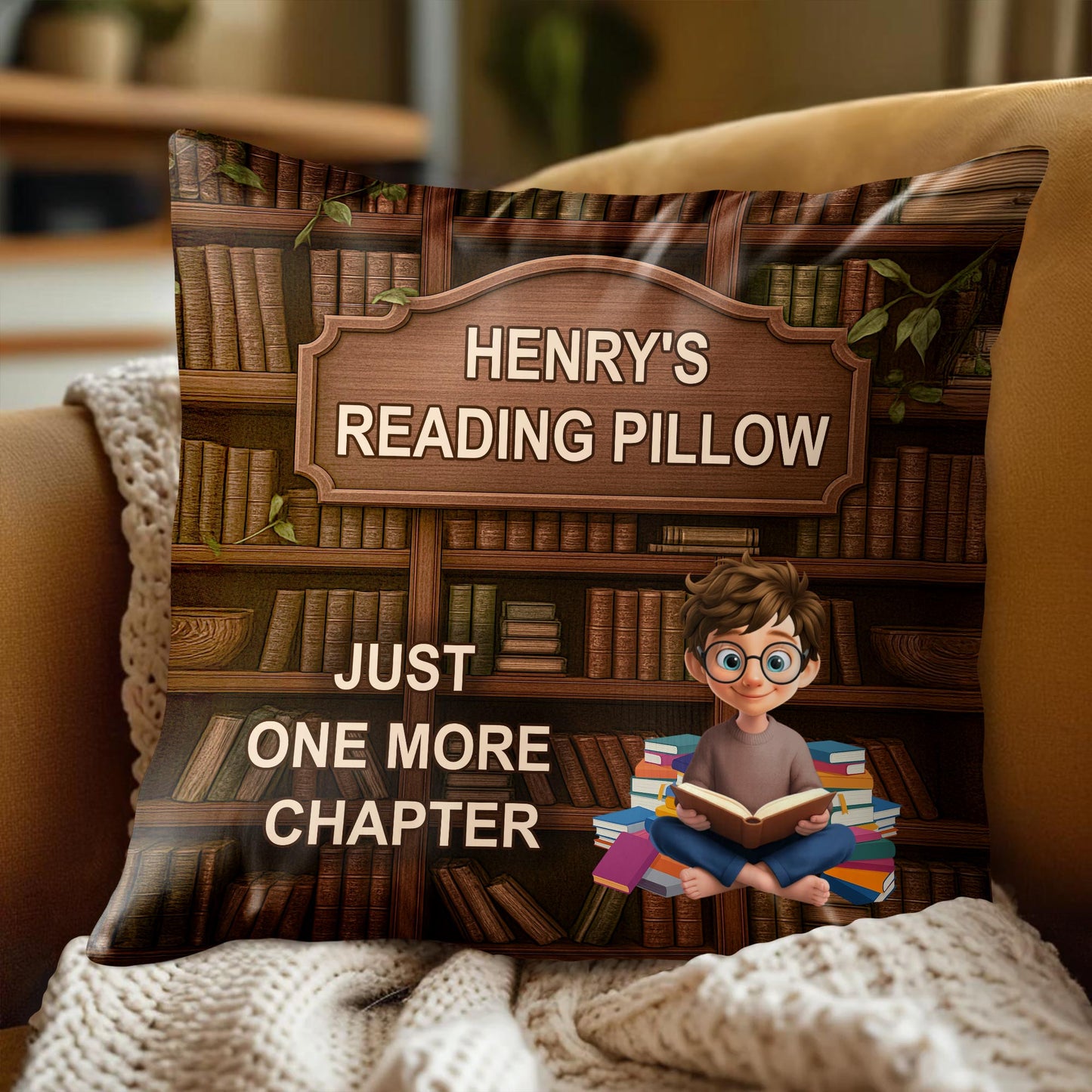 Just One More Chapter With Young Reader And Books