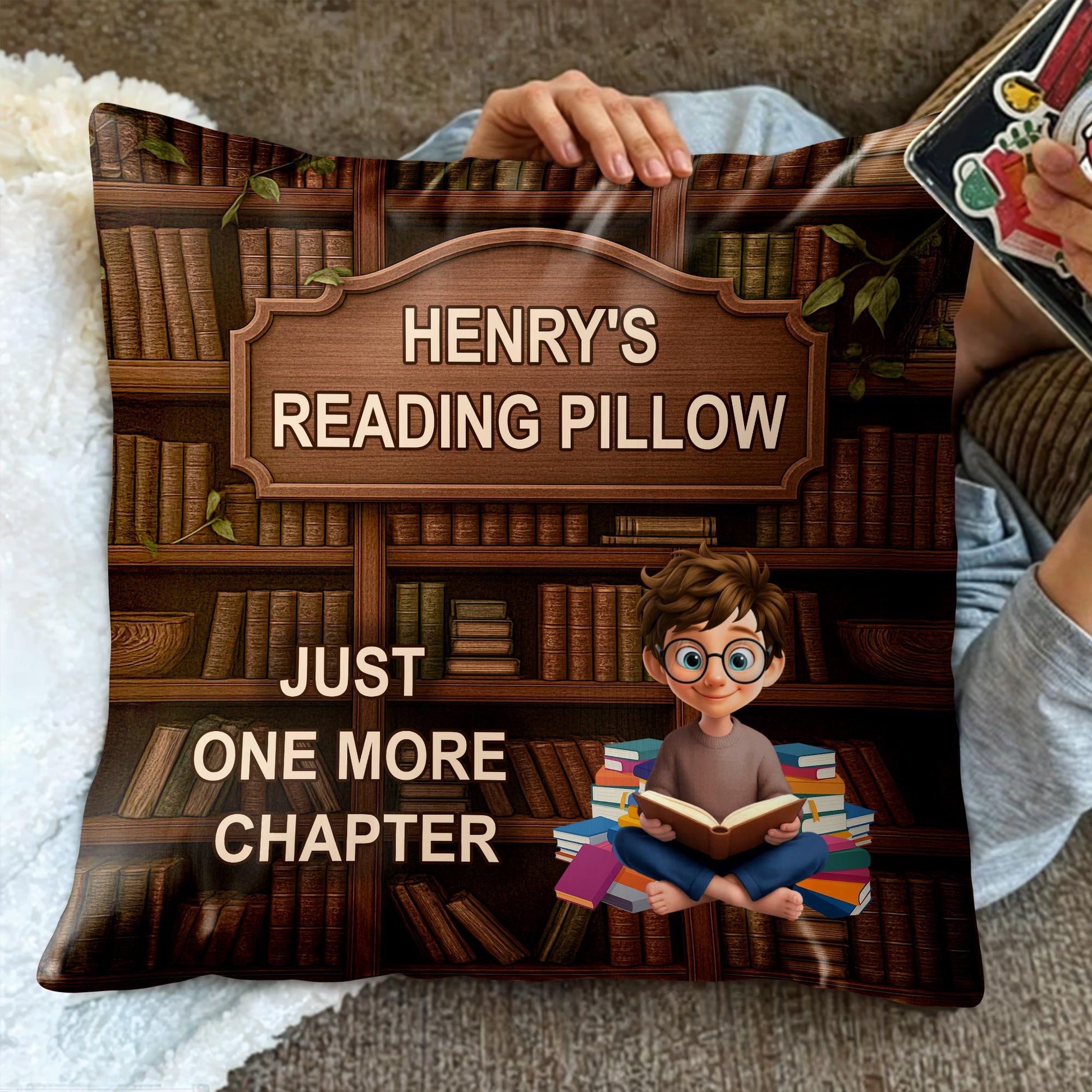 Just One More Chapter With Young Reader And Books
