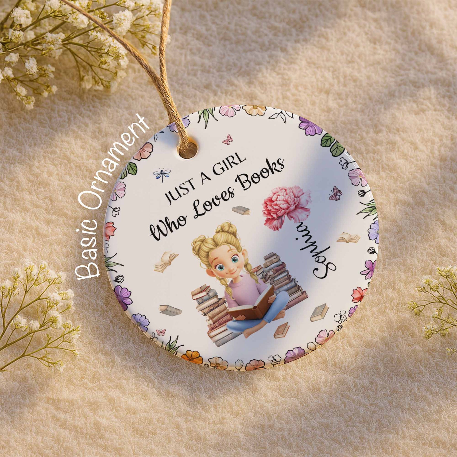 Just A Girl Who Loves Books With Girl And Books