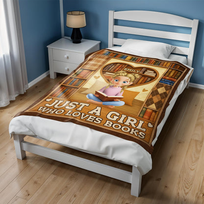 Just A Boy Who Loves Books, Heart And Books Design